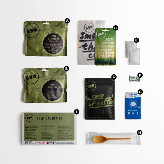 Pack de la mañana – sin carne