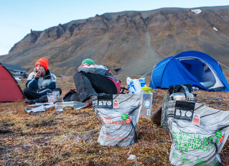 Eating in difficult conditions