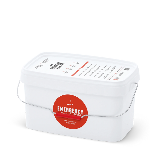 Kit de alimentos de emergencia: carne