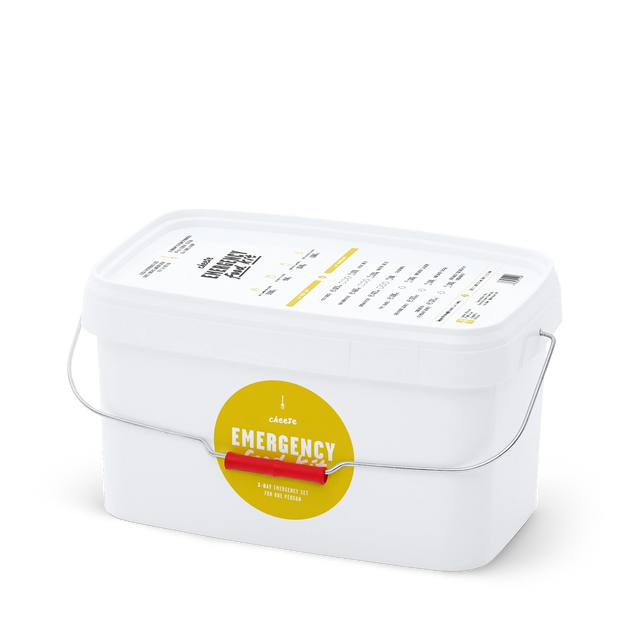 Kit de alimentos de emergencia: queso