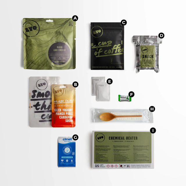 Pack de la tarde – sin carne
