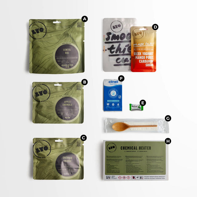 Pack de la noche - sin carne