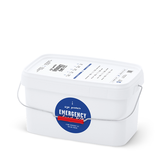 Emergency food kit 72h - high protein